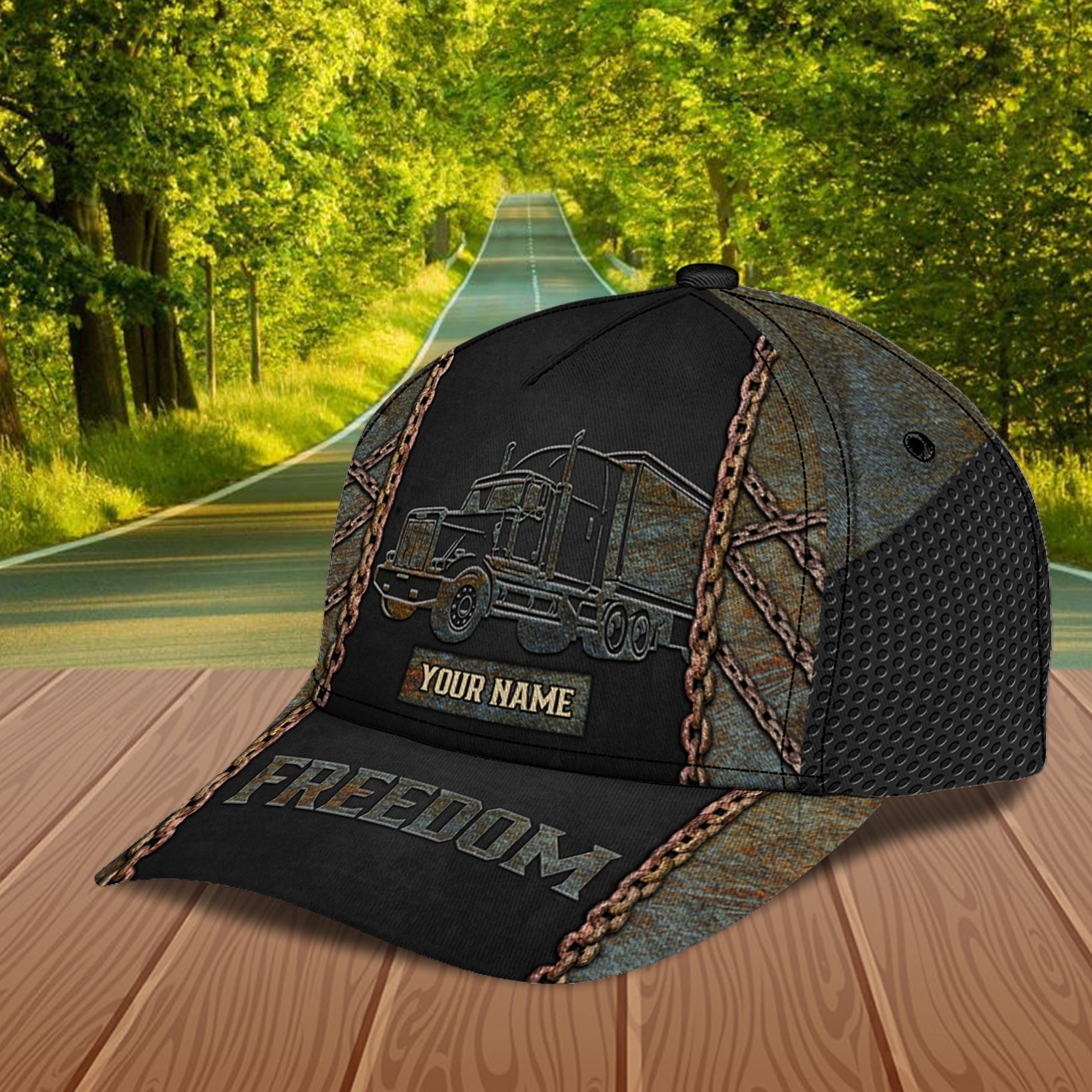 Personalized Trucker Classic Cap, Gift for Truckers Trucker Hats Custom Hats Gifts For Men & Women