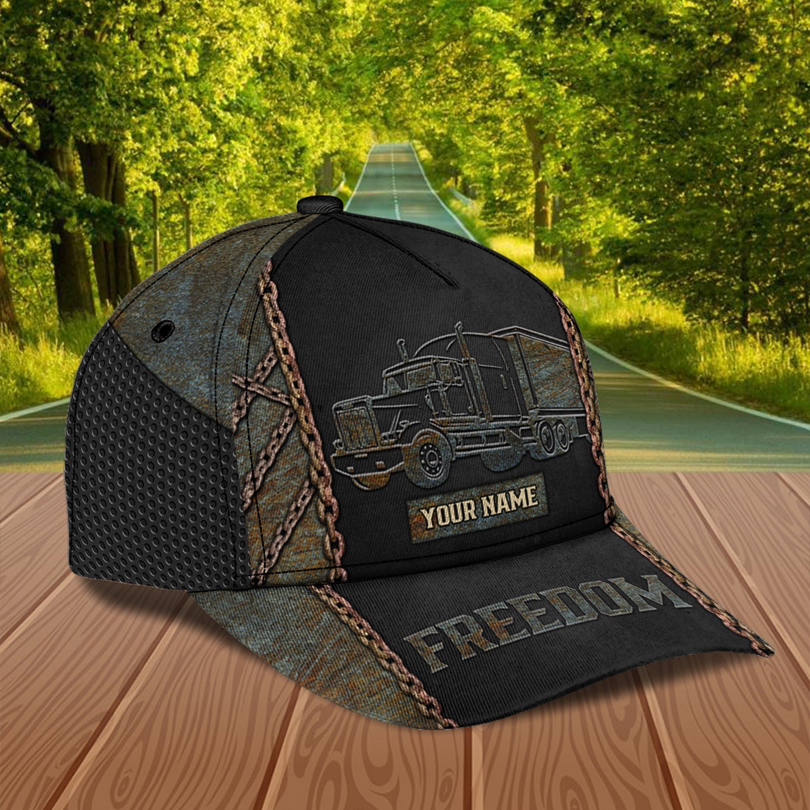 Personalized Trucker Classic Cap, Gift for Truckers Trucker Hats Custom Hats Gifts For Men & Women