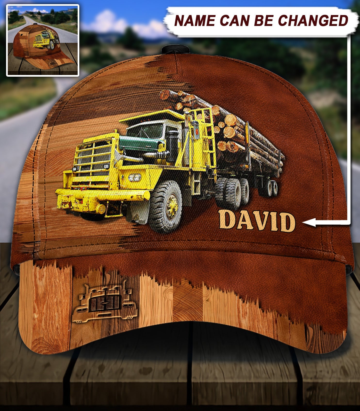 Personalized Trucker Classic Cap, Gift for Truckers Trucker Hats Custom Hats Gifts For Men & Women