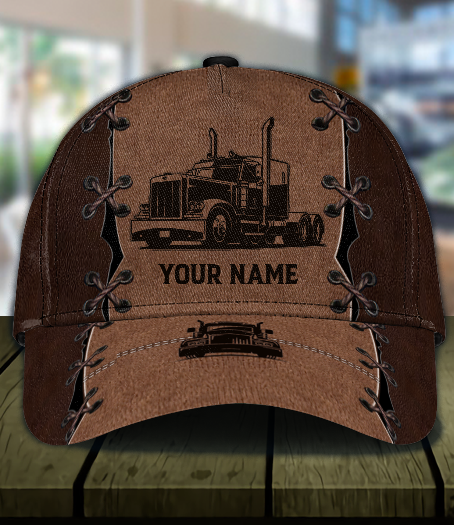 Personalized Trucker Classic Cap, Gift for Truckers Trucker Hats Custom Hats Gifts For Men & Women