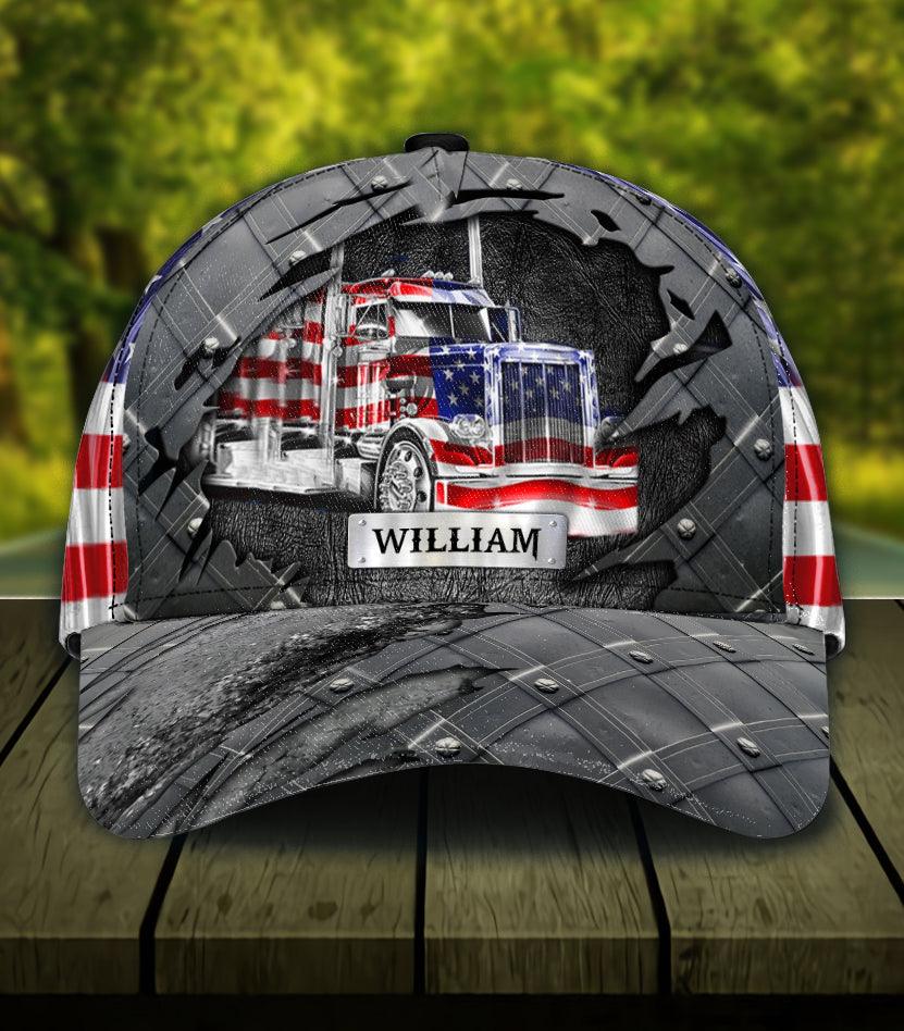 Personalized Trucker Classic Cap, Gift for Truckers Trucker Hats Custom Hats Gifts For Men & Women