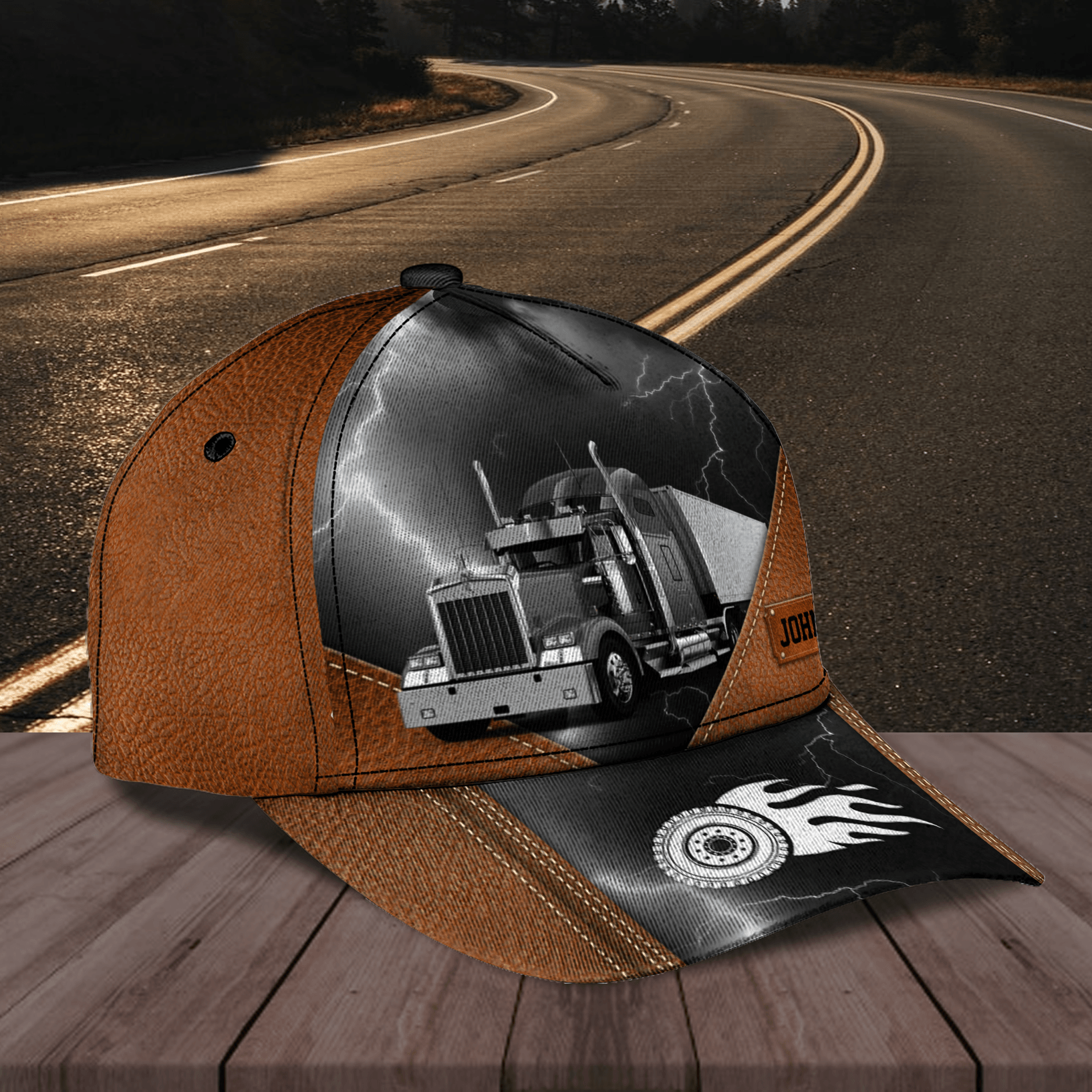 Personalized Trucker Classic Cap, Gift for Truckers Trucker Hats Custom Hats Gifts For Men & Women