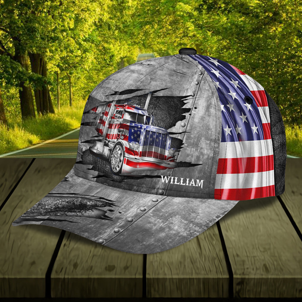 Personalized Trucker Classic Cap, Gift for Truckers Trucker Hats Custom Hats Gifts For Men & Women