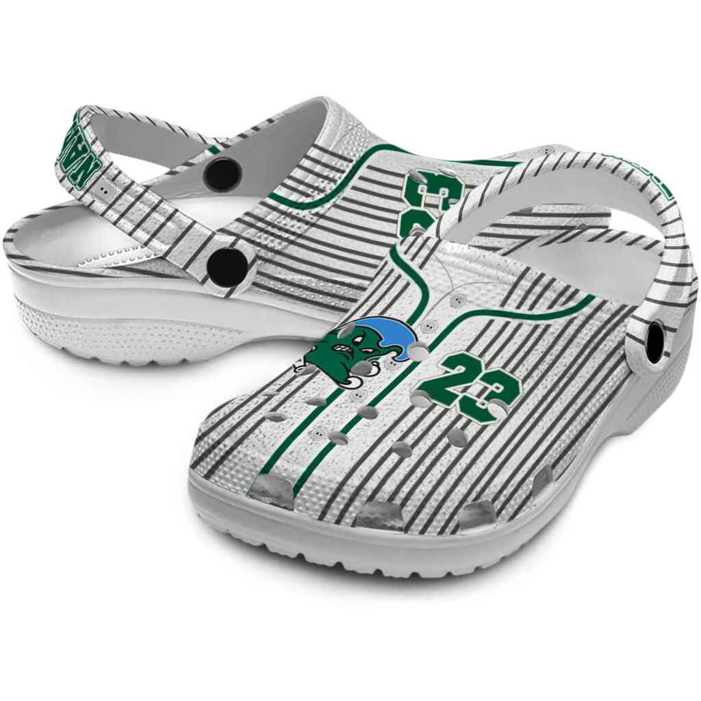 Personalized Tulane Green Wave Pinstripe Pattern ClogTVC1801720 - Image 3