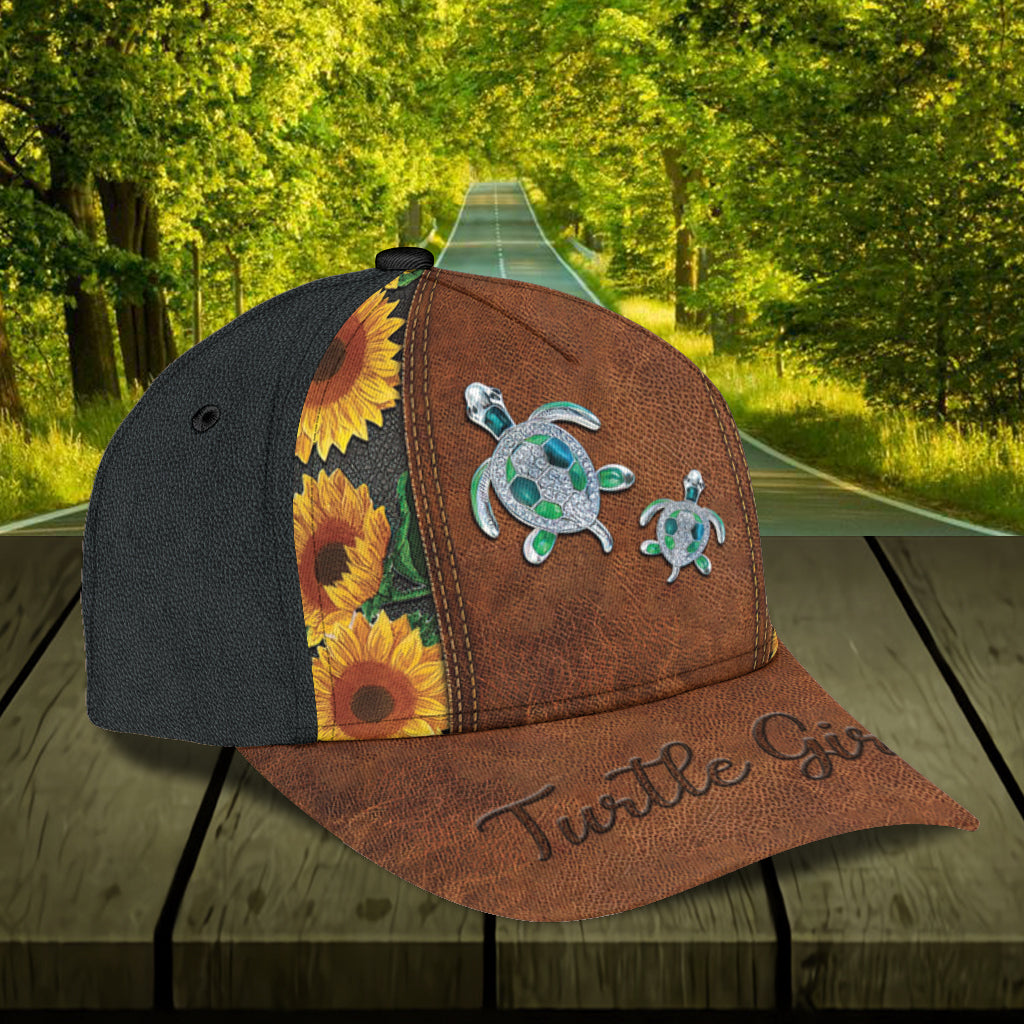 Personalized Turtle Classic Cap Trucker Hats Custom Hats Gifts For Men & Women