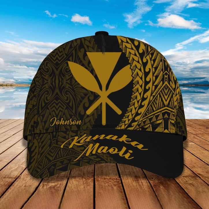 Personalized Turtle Hawaiian Kanaka Maoli Classic Cap for Men, Women Trucker Hats Custom Hats Gifts For Men & Women