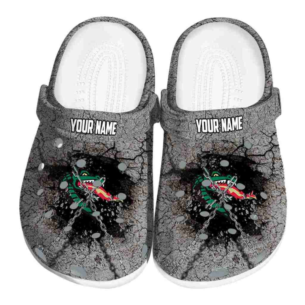 Personalized UAB Blazers Cracked Ground Texture ClogTVC1801753