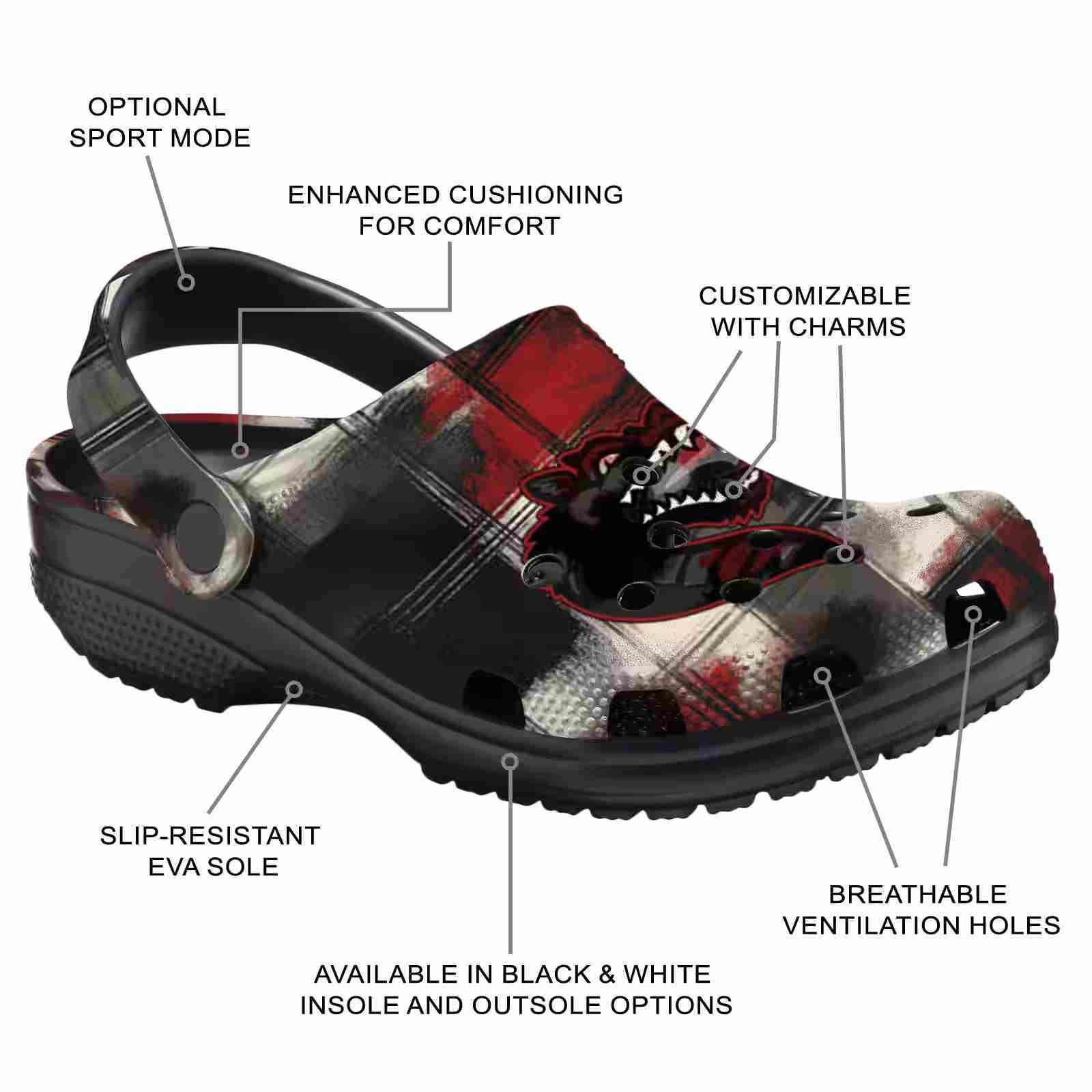 Personalized UAB Blazers Plaid Fusion ClogTVC1801776 - Image 5