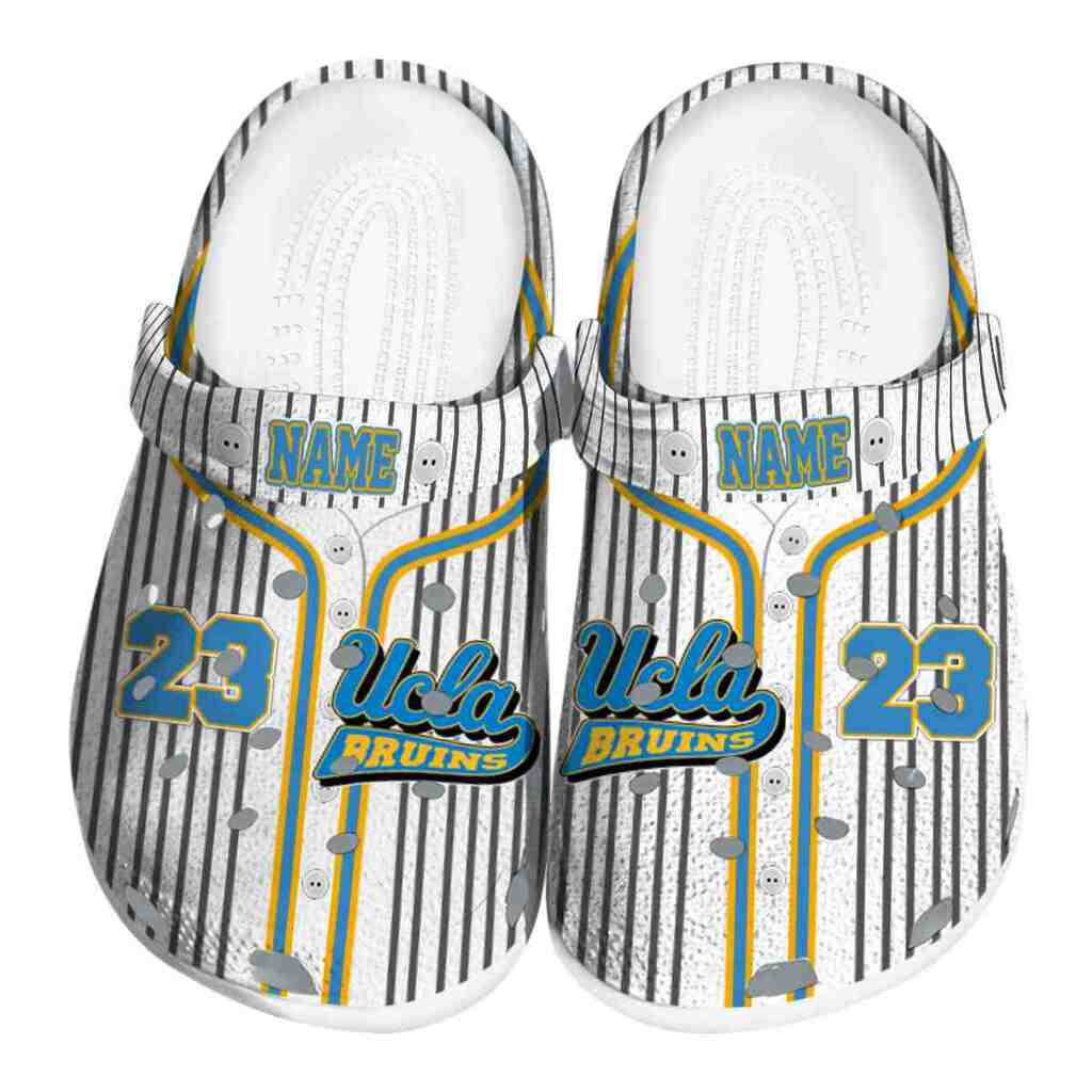Personalized UCLA Bruins Pinstripe Pattern ClogTVC180158