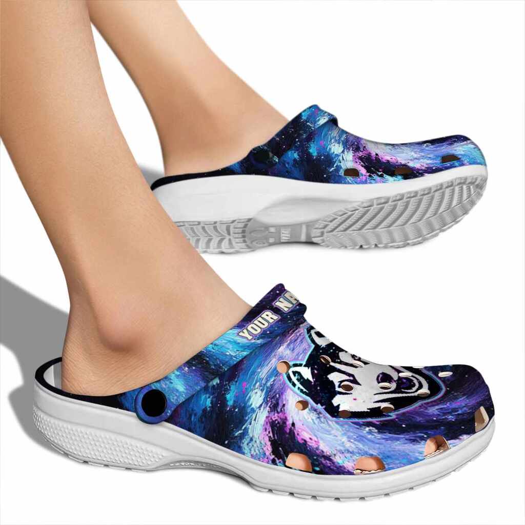 Personalized UConn Huskies Galaxy Swirl ClogTVC1801776 - Image 2