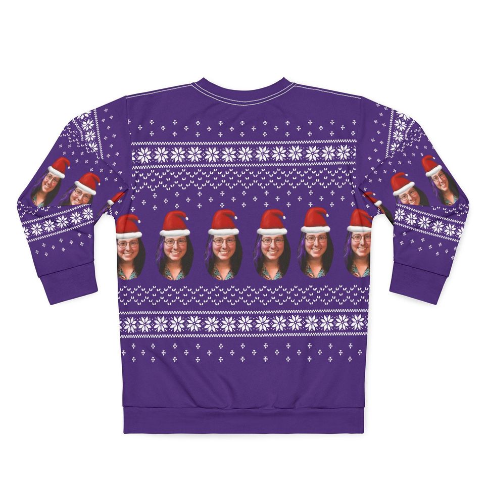 Personalized Ugly Christmas Sweater, Customizable Xmas Jumper - Image 7