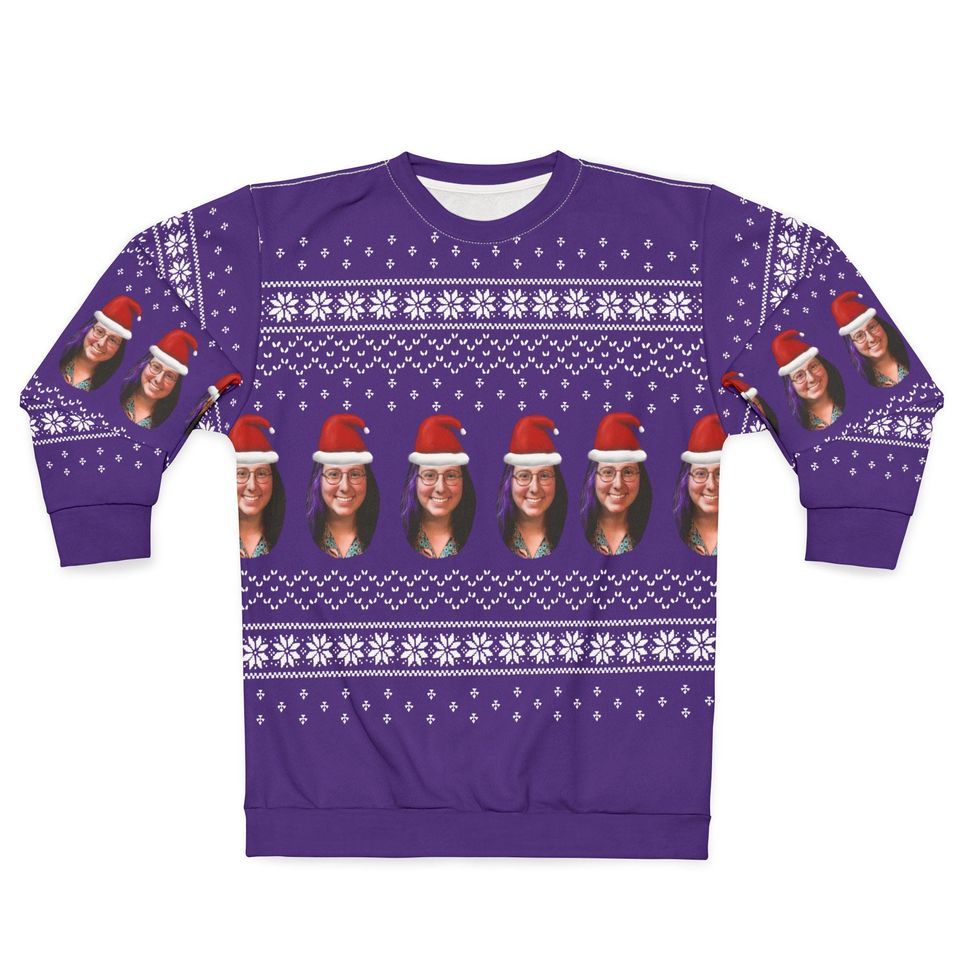 Personalized Ugly Christmas Sweater, Customizable Xmas Jumper - Image 6