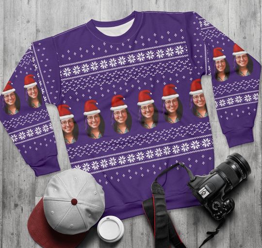 Personalized Ugly Christmas Sweater, Customizable Xmas Jumper - Image 10