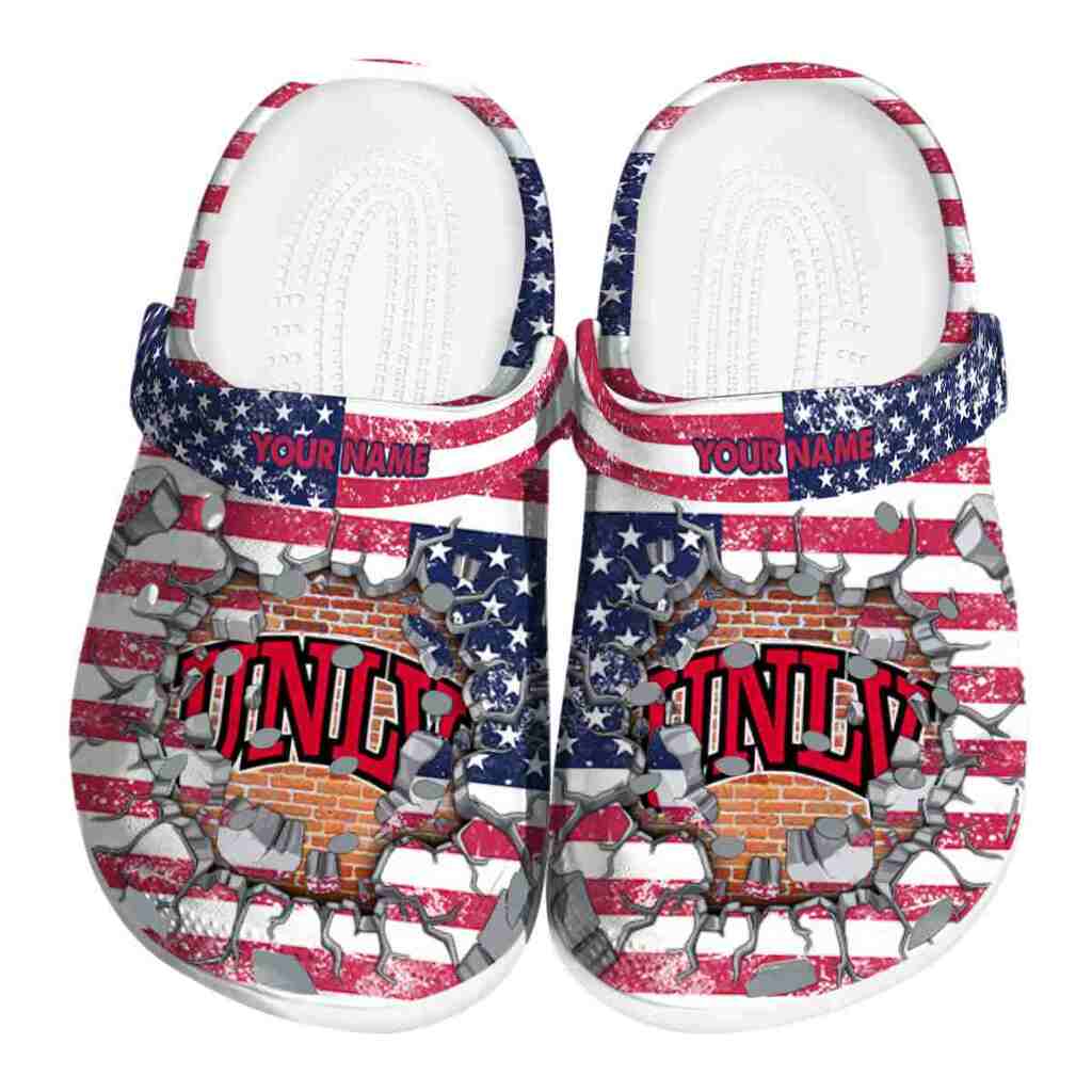 Personalized UNLV Rebels Freedom Splinter ClogTVC1801826