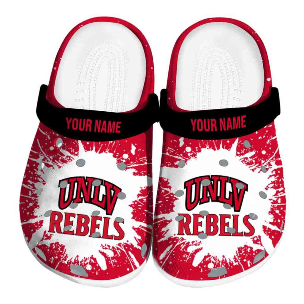 Personalized UNLV Rebels Splash Art ClogTVC1801753