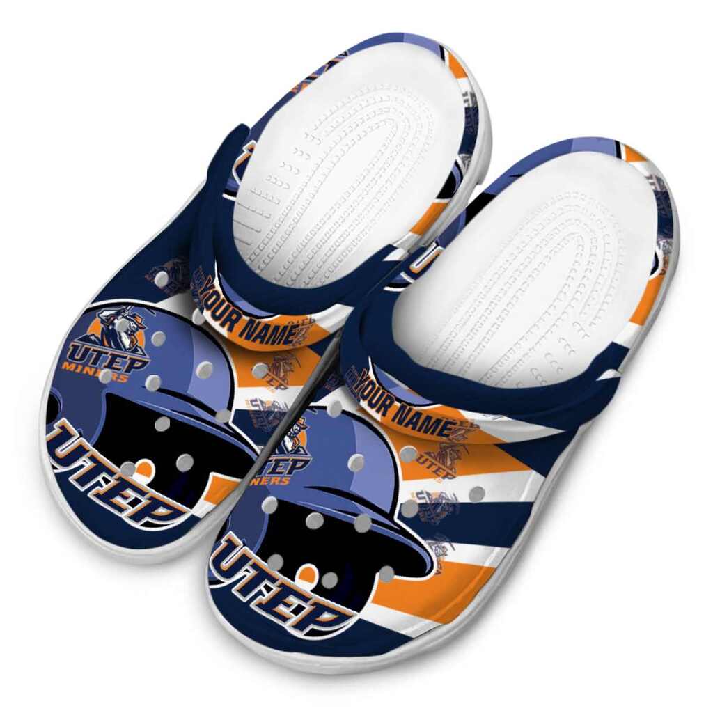 Personalized UTEP Miners Baseball Helmet ClogTVC1801825 - Image 4