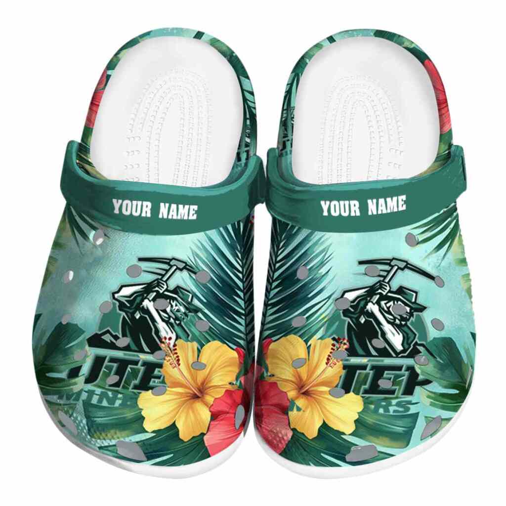Personalized UTEP Miners Tropical Vibes ClogTVC1801777
