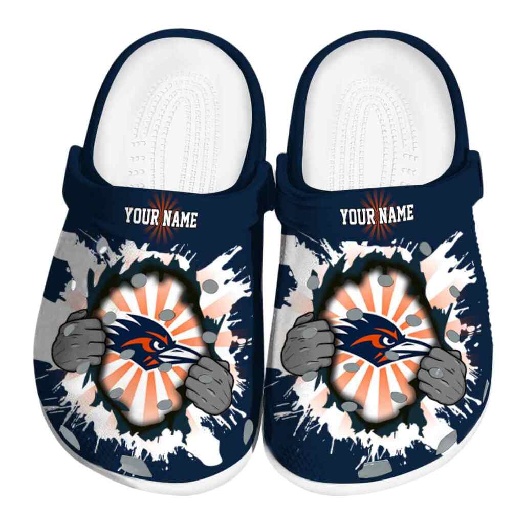 Personalized UTSA Roadrunners Gripping Hand ClogTVC1801803