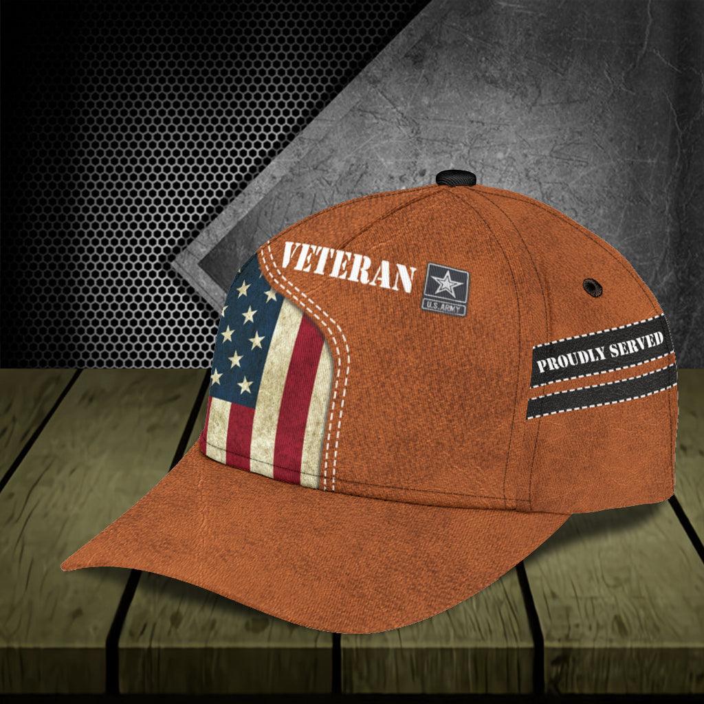 Personalized Vetaran Classic Cap, Personalized Gift for Veteran Trucker Hats Custom Hats Gifts For Men & Women