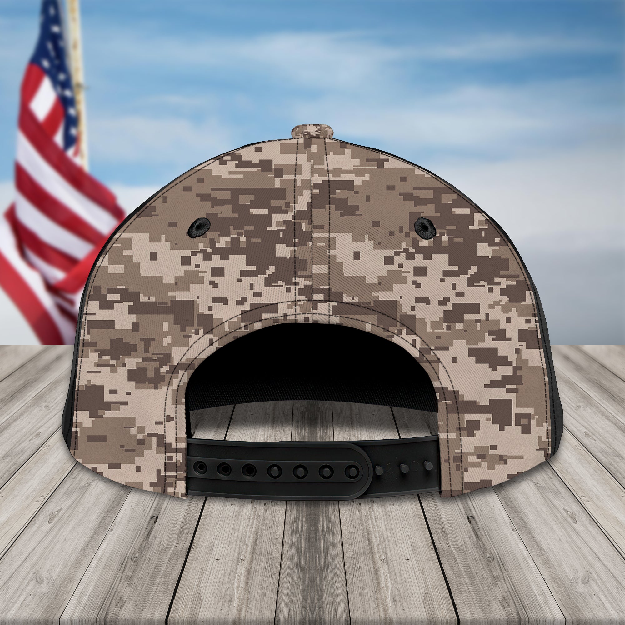 Personalized Veteran Classic Cap Trucker Hats Custom Hats Gifts For Men & Women
