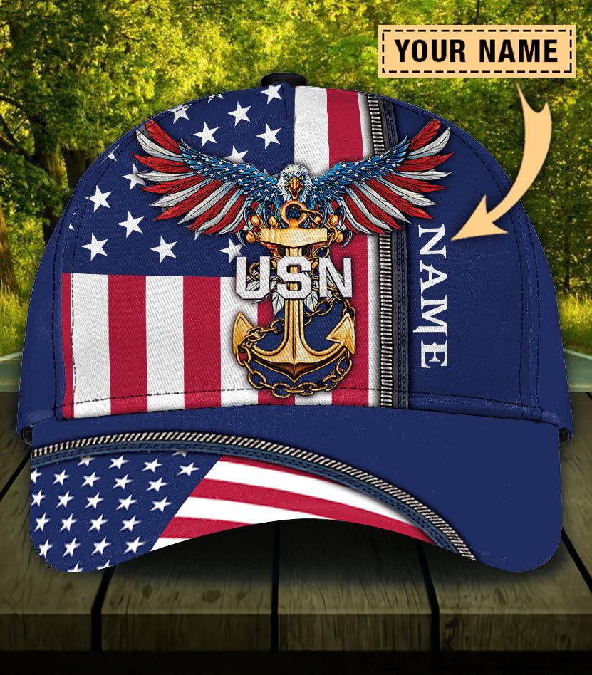 Personalized Veteran Classic Cap, Gift for Veteran Trucker Hats Custom Hats Gifts For Men & Women