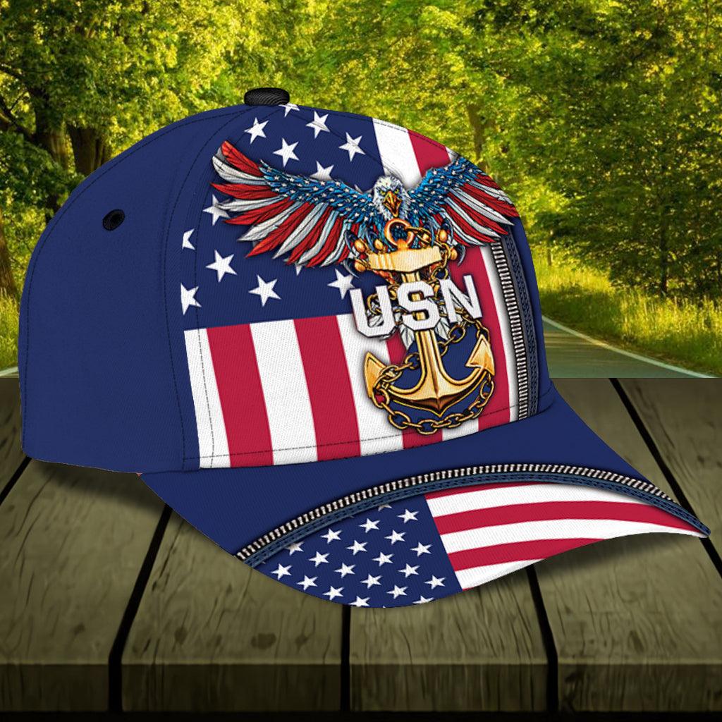 Personalized Veteran Classic Cap, Gift for Veteran Trucker Hats Custom Hats Gifts For Men & Women