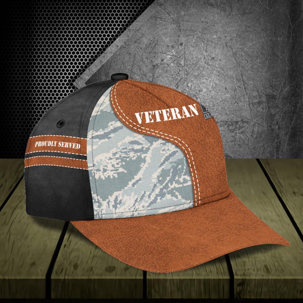 Personalized Veteran Classic Cap, Personalized Gift for Veteran Trucker Hats Custom Hats Gifts For Men & Women