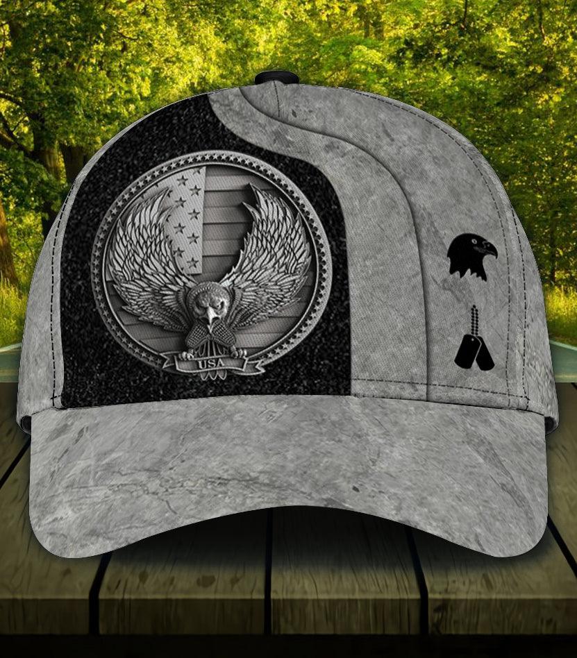 Personalized Veteran Classic Cap, Personalized Gift for Veteran Trucker Hats Custom Hats Gifts For Men & Women
