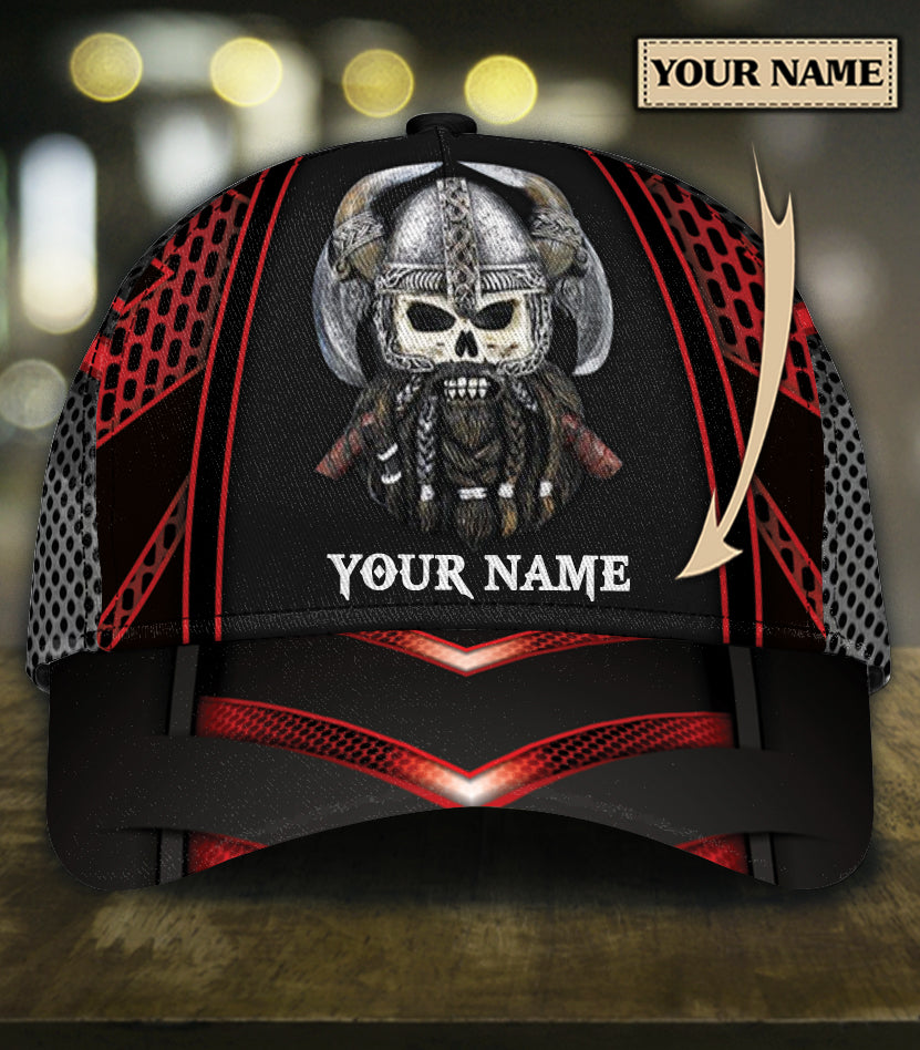 Personalized Viking Classic Cap, Gift for Viking Lovers Trucker Hats Custom Hats Gifts For Men & Women