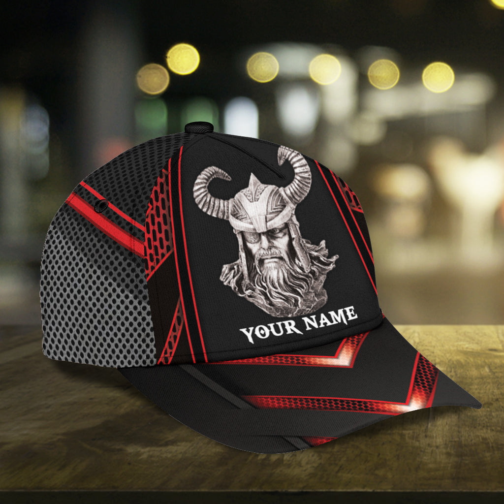 Personalized Viking Classic Cap, Gift for Viking Lovers Trucker Hats Custom Hats Gifts For Men & Women