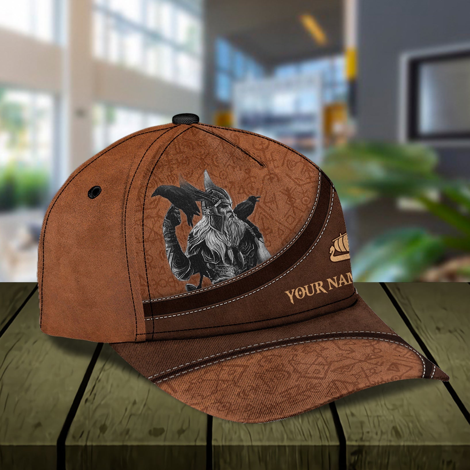 Personalized Viking Classic Cap, Gift for Viking Lovers Trucker Hats Custom Hats Gifts For Men & Women