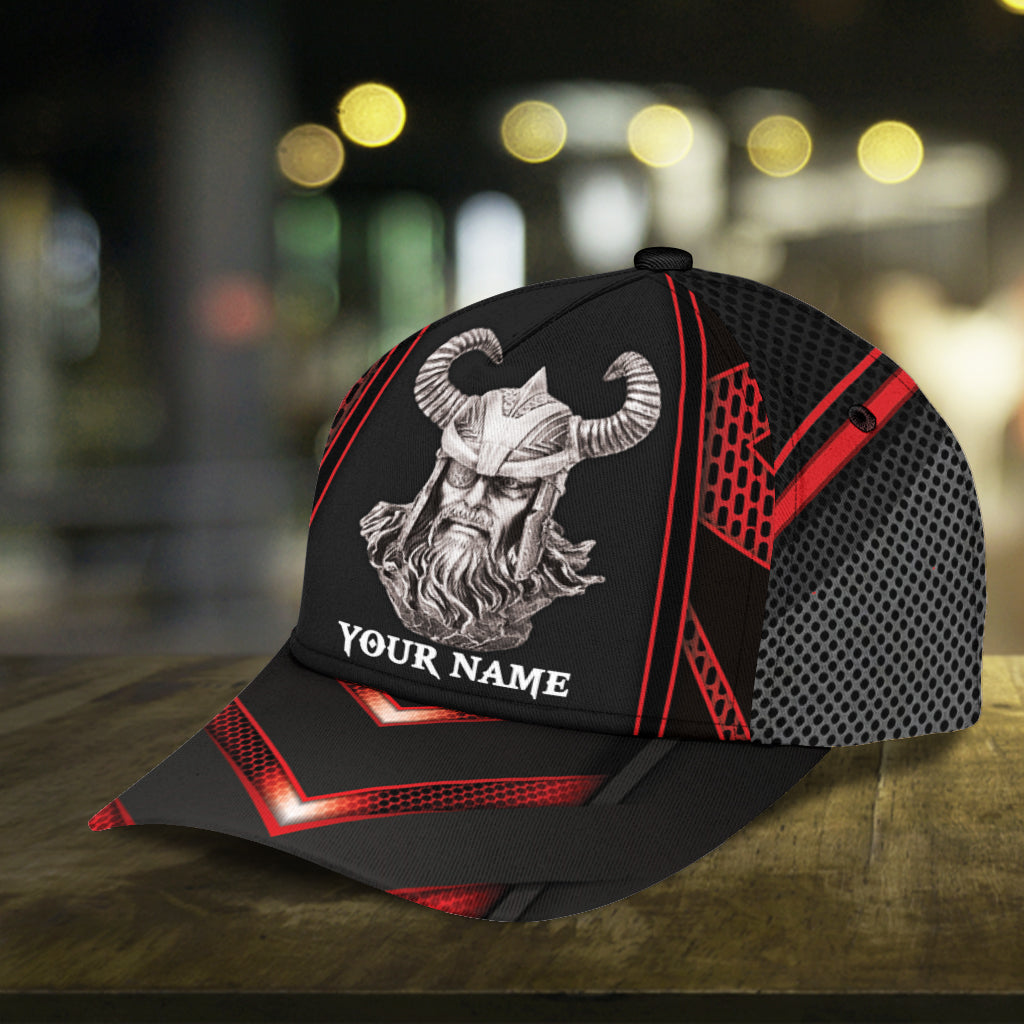 Personalized Viking Classic Cap, Gift for Viking Lovers Trucker Hats Custom Hats Gifts For Men & Women