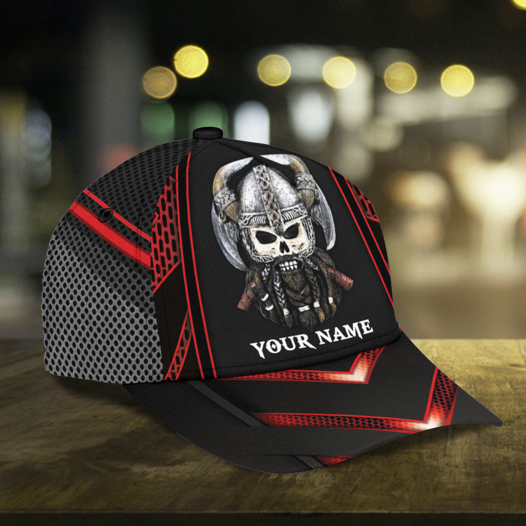Personalized Viking Classic Cap, Gift for Viking Lovers Trucker Hats Custom Hats Gifts For Men & Women