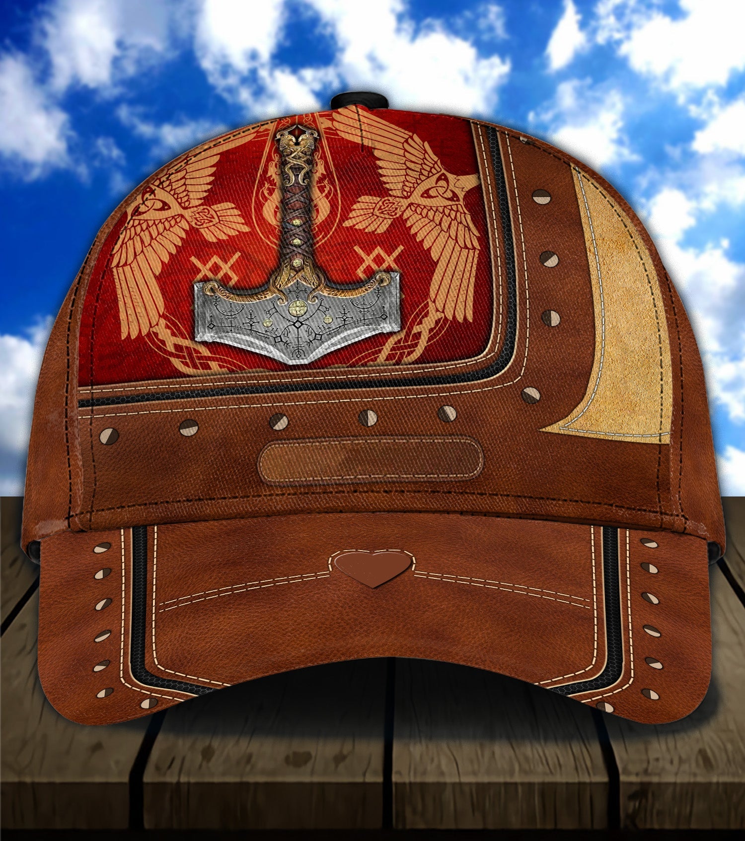 Personalized Viking Classic Cap, Gift for Viking Lovers Trucker Hats Custom Hats Gifts For Men & Women