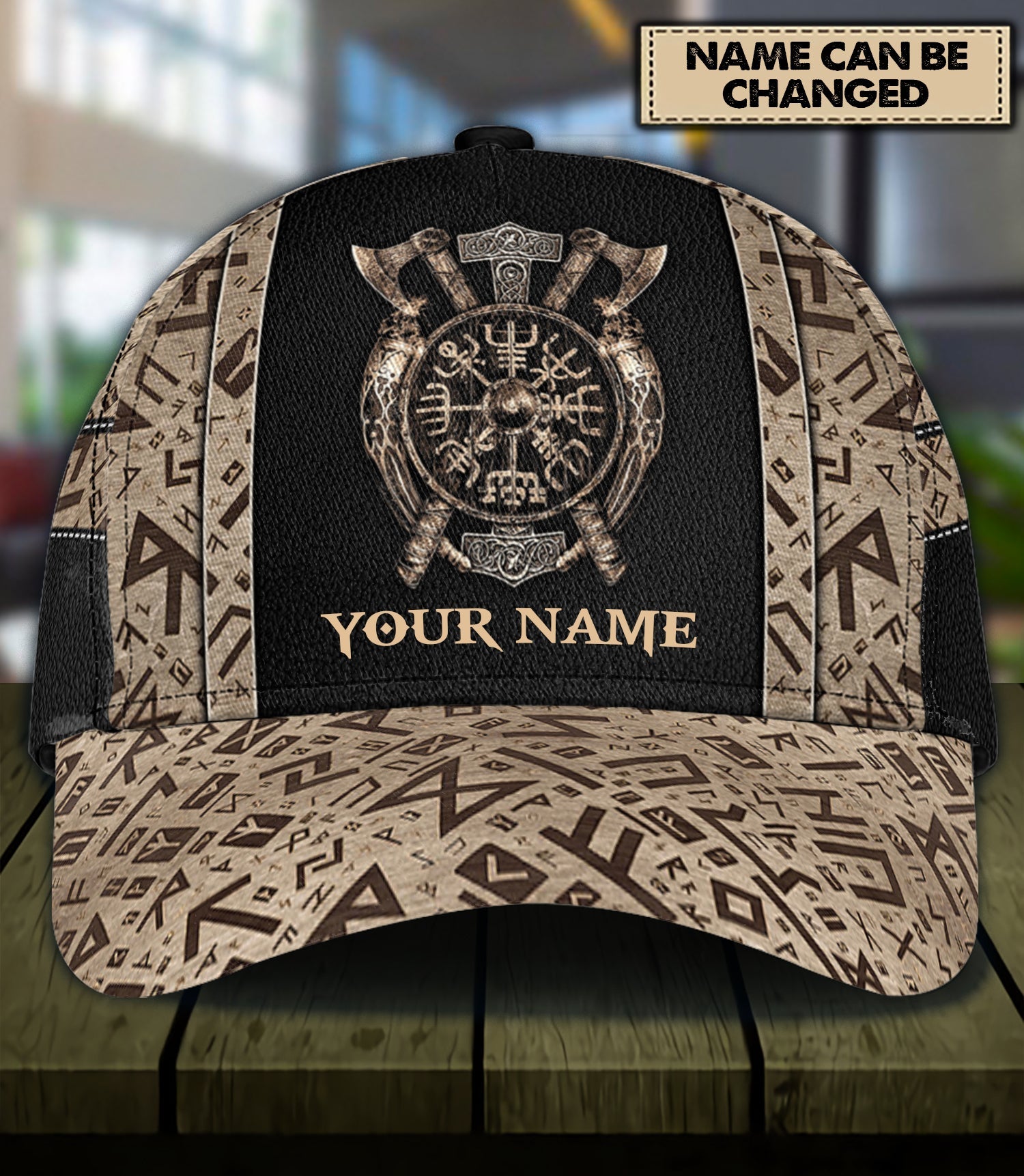 Personalized Viking Classic Cap, Gift for Viking Lovers Trucker Hats Custom Hats Gifts For Men & Women