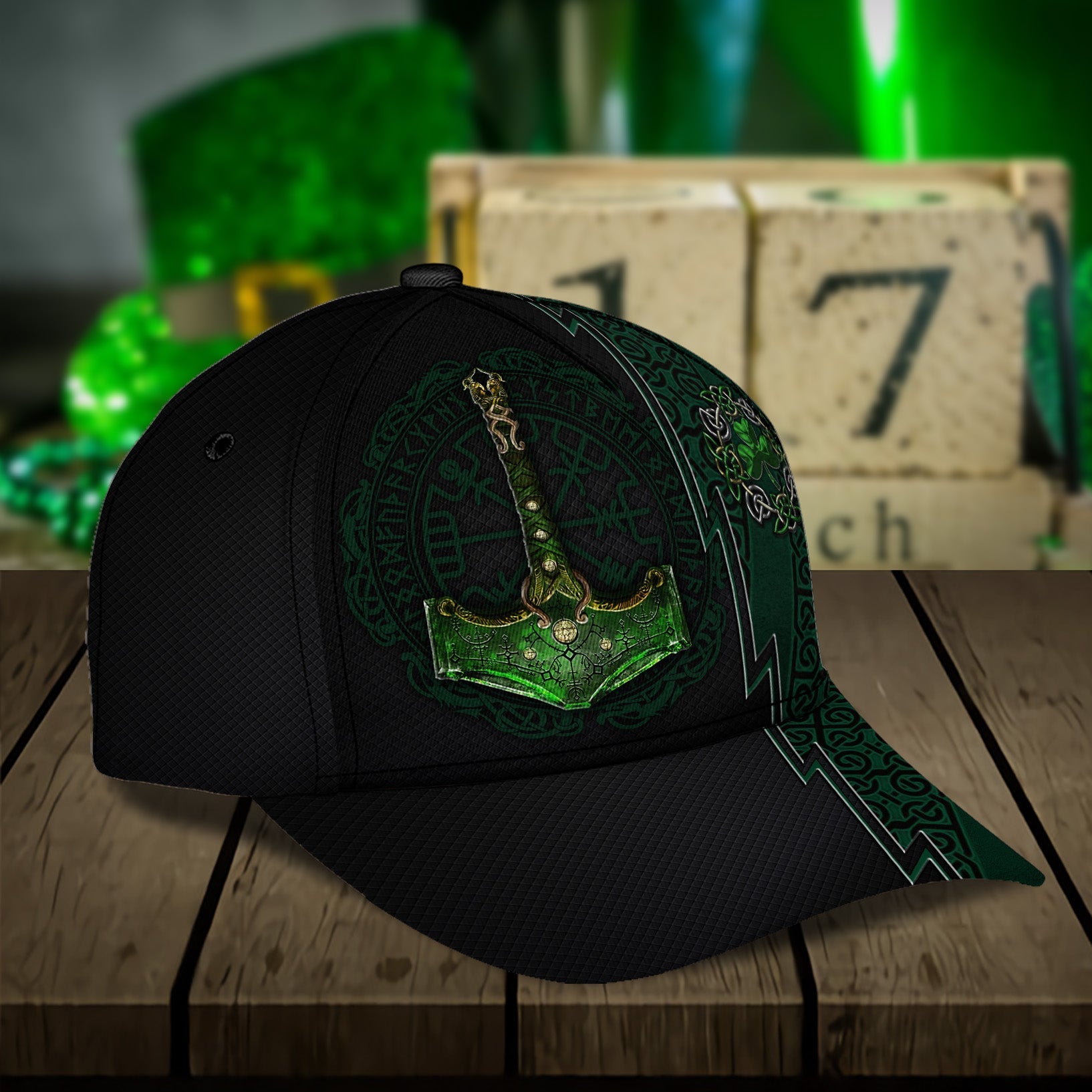 Personalized Viking Classic Cap, Gift for Viking Lovers Trucker Hats Custom Hats Gifts For Men & Women
