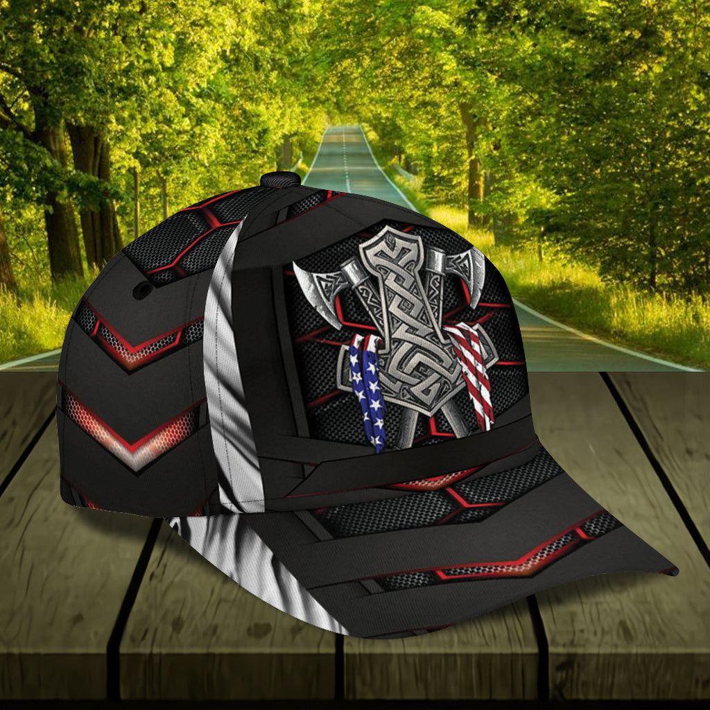 Personalized Viking Classic Cap, Gift for Viking Lovers Trucker Hats Custom Hats Gifts For Men & Women