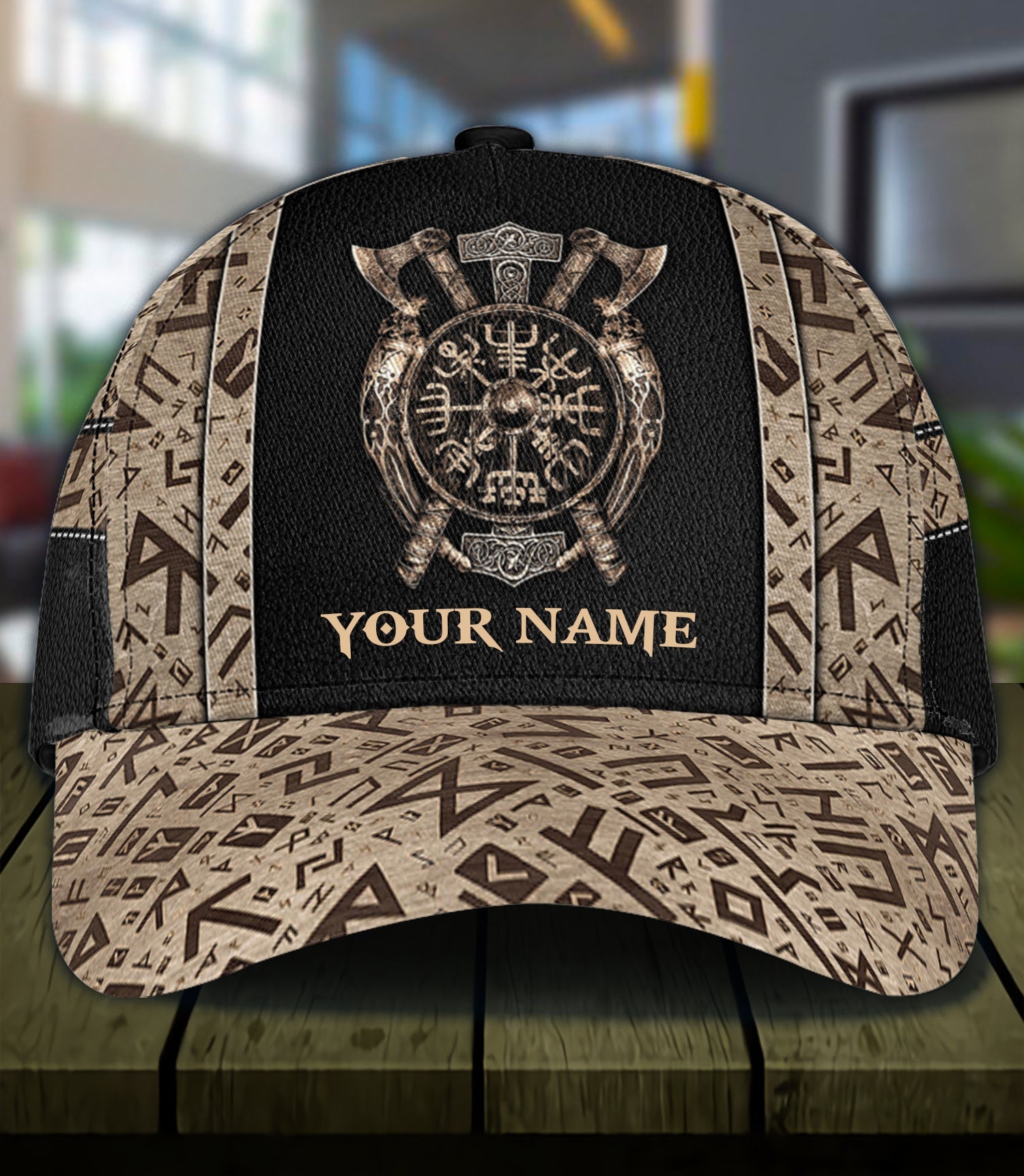 Personalized Viking Classic Cap, Gift for Viking Lovers Trucker Hats Custom Hats Gifts For Men & Women