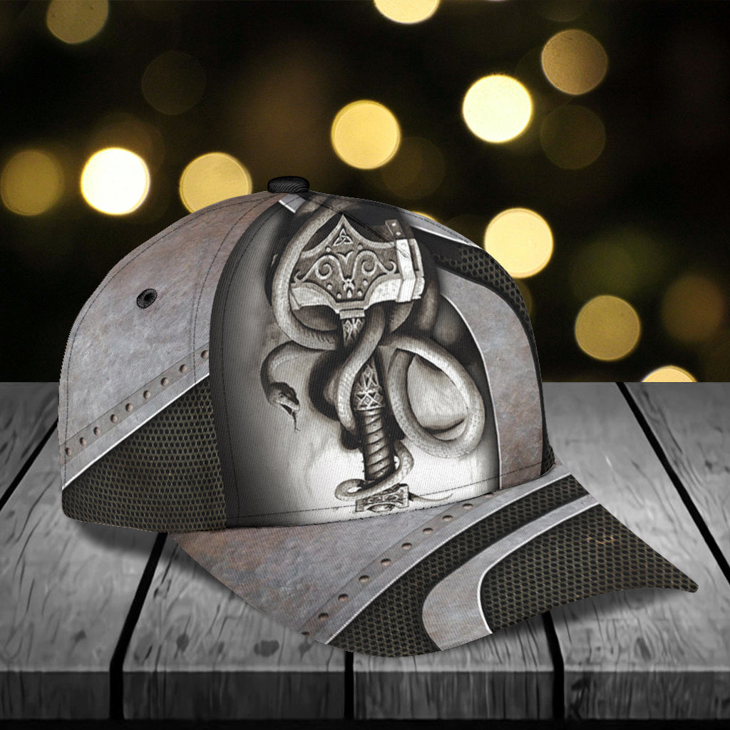 Personalized Viking Classic Cap, Gift for Viking Lovers Trucker Hats Custom Hats Gifts For Men & Women