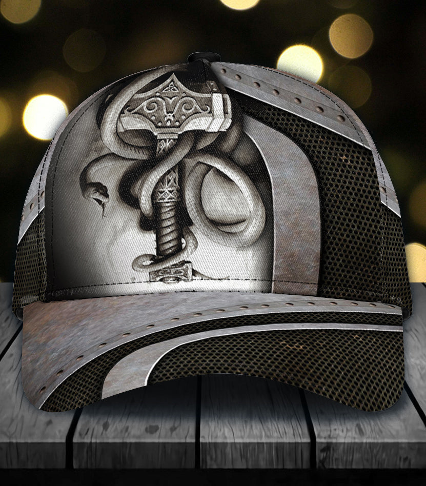 Personalized Viking Classic Cap, Gift for Viking Lovers Trucker Hats Custom Hats Gifts For Men & Women