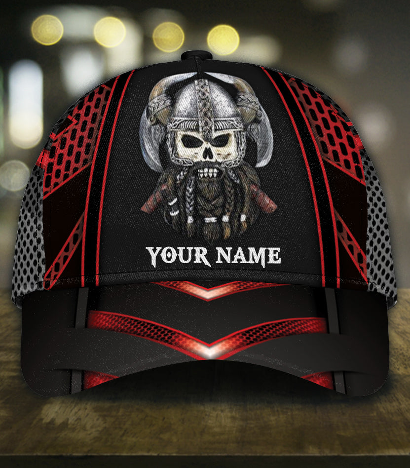 Personalized Viking Classic Cap, Gift for Viking Lovers Trucker Hats Custom Hats Gifts For Men & Women