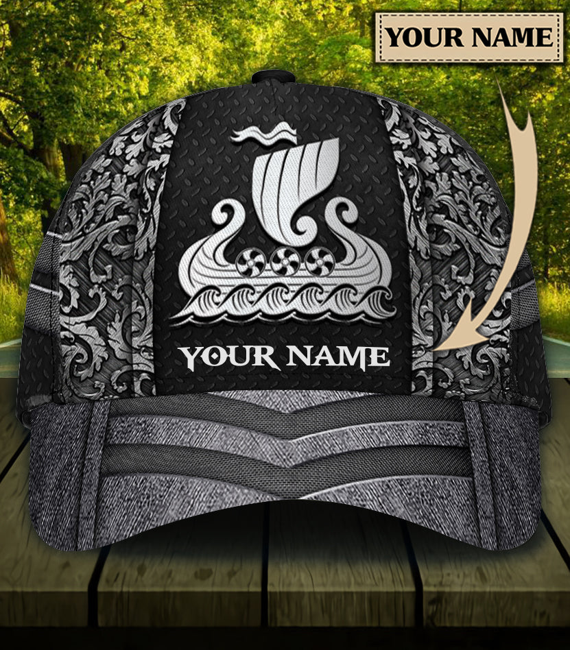 Personalized Viking Classic Cap, Gift for Viking Lovers Trucker Hats Custom Hats Gifts For Men & Women