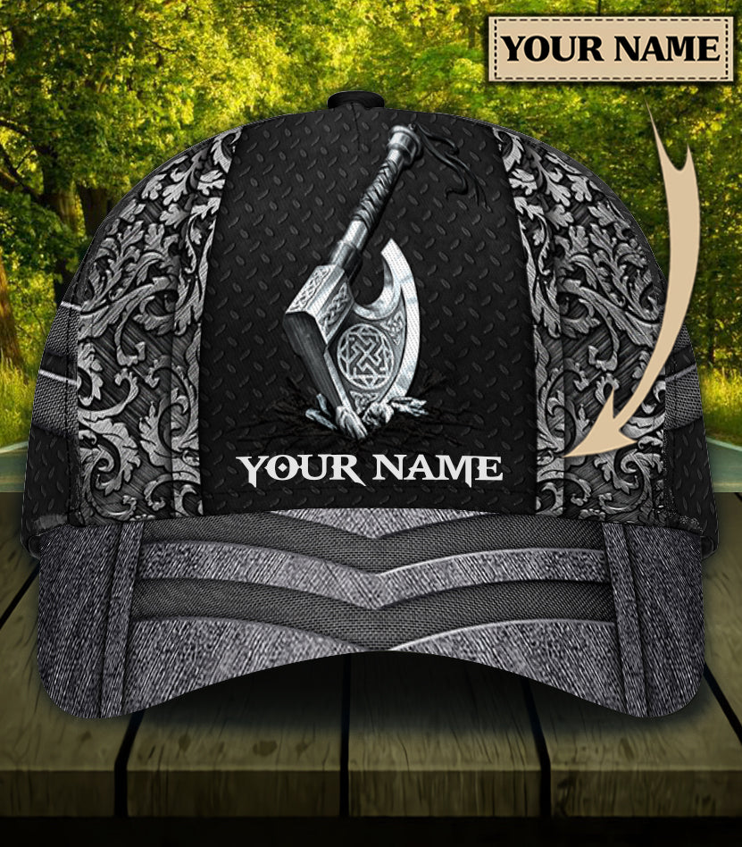 Personalized Viking Classic Cap, Gift for Viking Lovers Trucker Hats Custom Hats Gifts For Men & Women