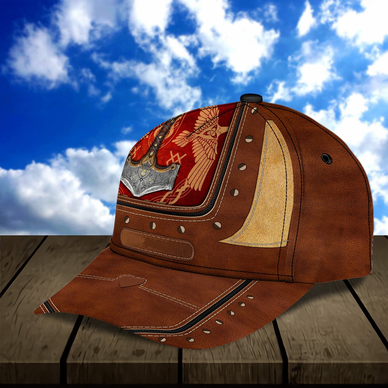Personalized Viking Classic Cap, Gift for Viking Lovers Trucker Hats Custom Hats Gifts For Men & Women
