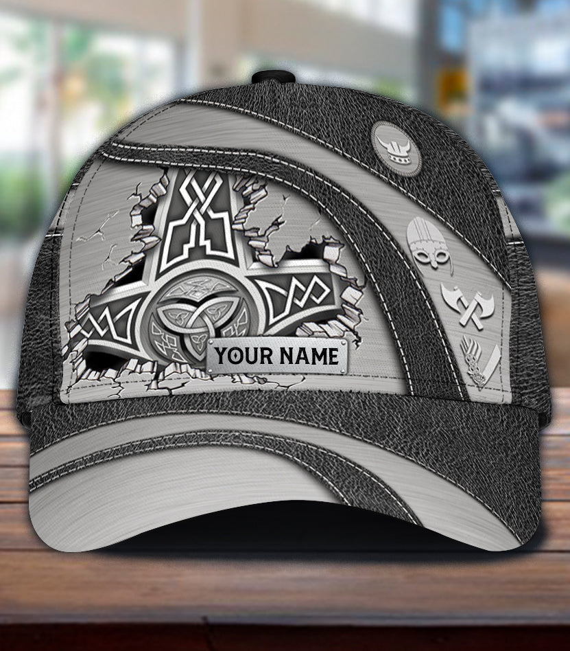 Personalized Viking Classic Cap, Gift for Viking Lovers Trucker Hats Custom Hats Gifts For Men & Women