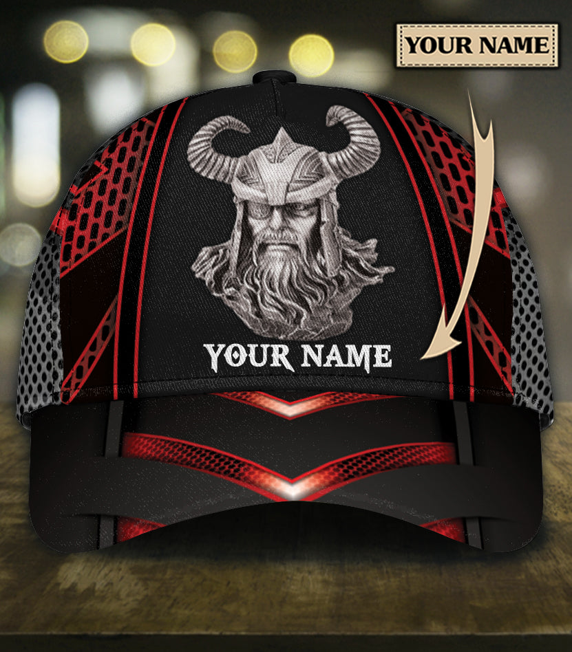 Personalized Viking Classic Cap, Gift for Viking Lovers Trucker Hats Custom Hats Gifts For Men & Women
