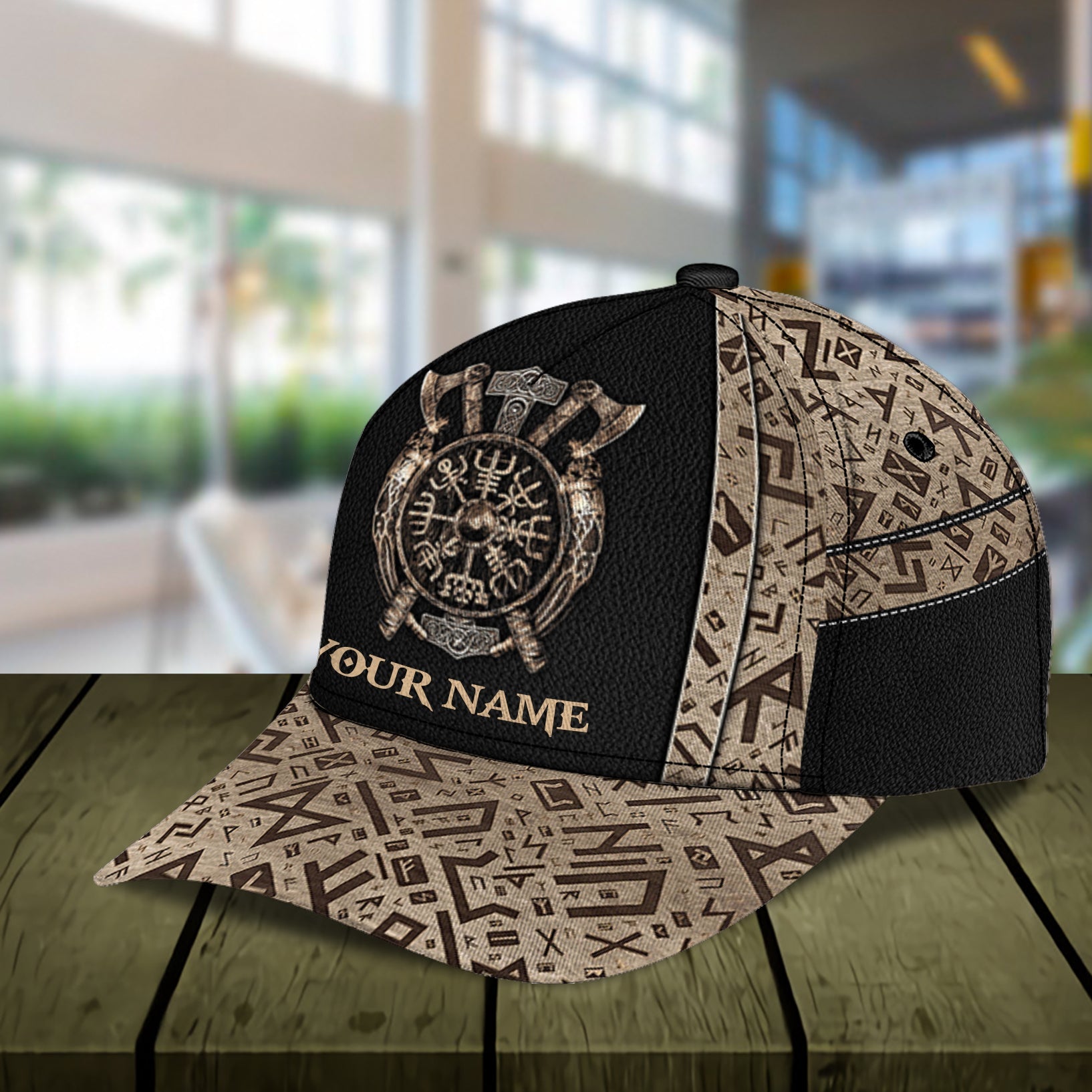 Personalized Viking Classic Cap, Gift for Viking Lovers Trucker Hats Custom Hats Gifts For Men & Women