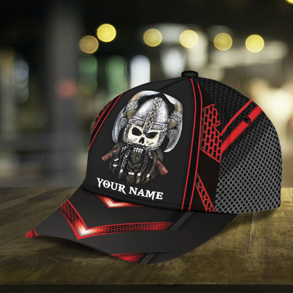 Personalized Viking Classic Cap, Gift for Viking Lovers Trucker Hats Custom Hats Gifts For Men & Women
