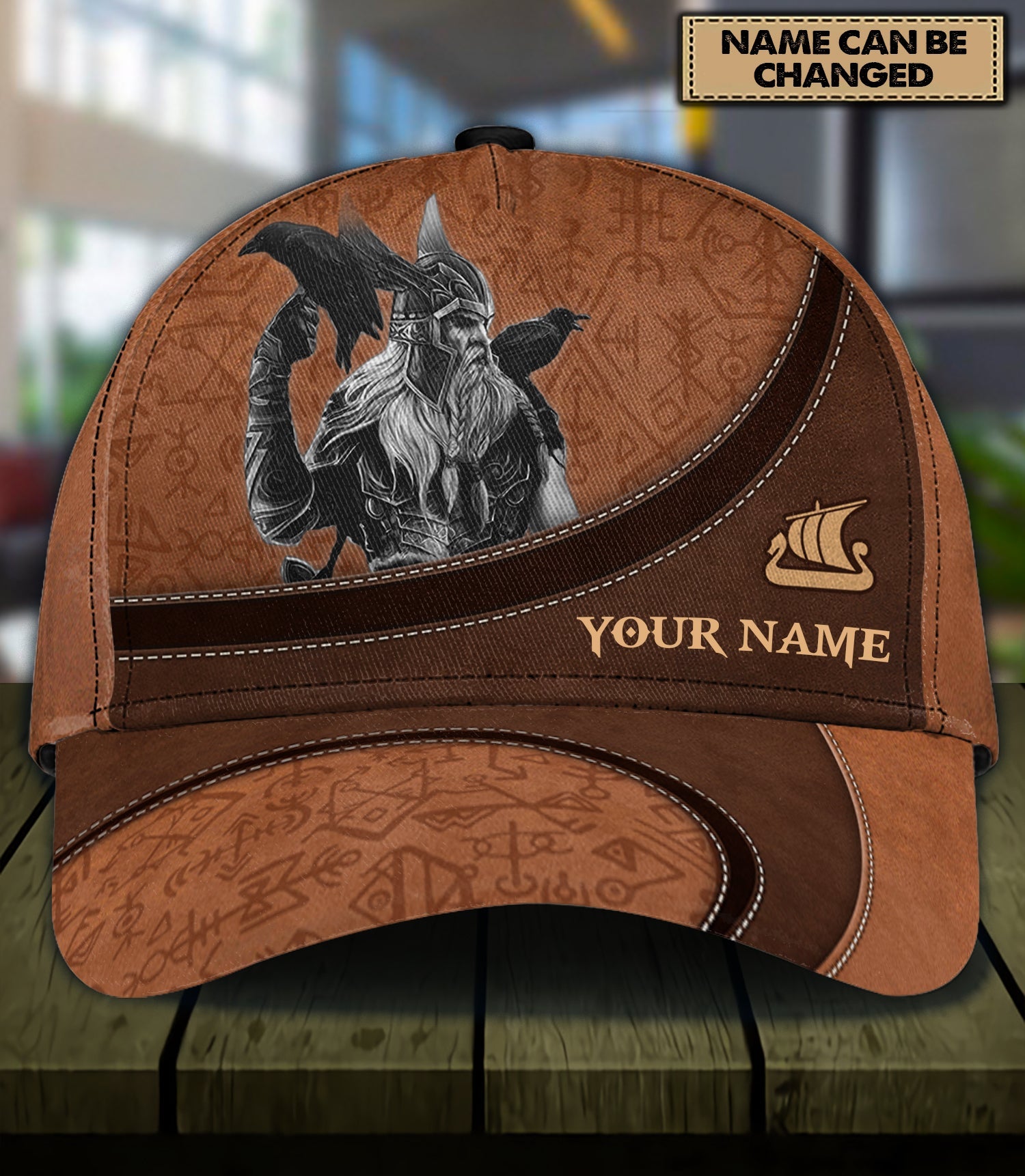 Personalized Viking Classic Cap, Gift for Viking Lovers Trucker Hats Custom Hats Gifts For Men & Women