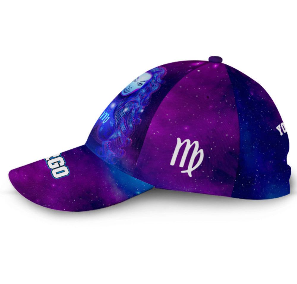 Personalized Virgo Miraculous Galaxy Hat Classic Cap Trucker Hats Custom Hats Gifts For Men & Women